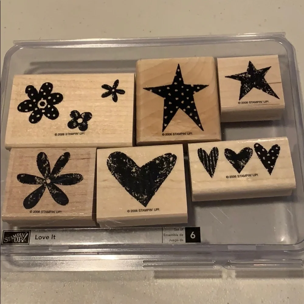 🎭 3/$25 - Stampin Up! Love It hostess only set